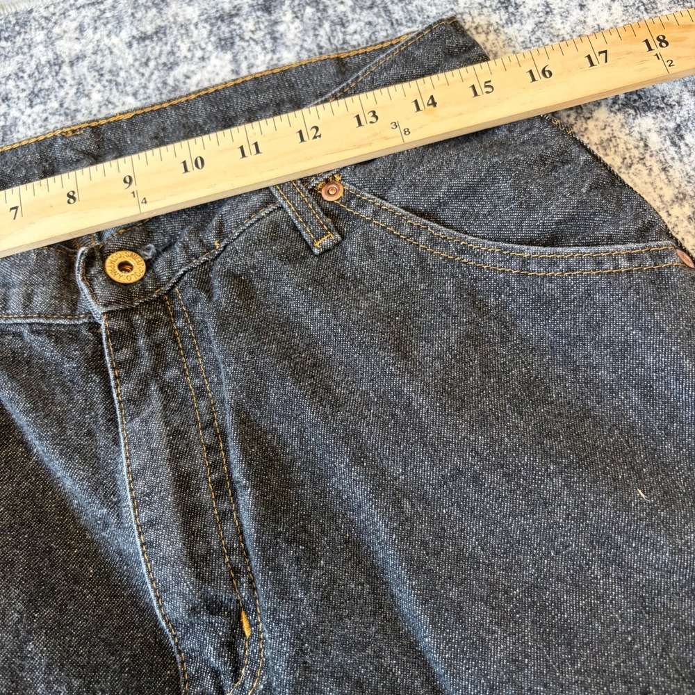 Polo Jeans Ralph Lauren Carpenter Pants Mens 29x30 Dark Wash Blue Denim Utility - Picture 3 of 8